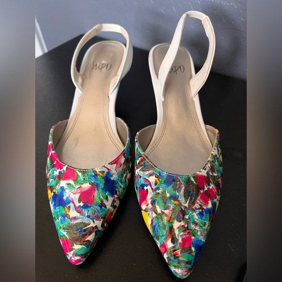 Impo Shoes - Impo Kitten Heel Vibrant Slingback
